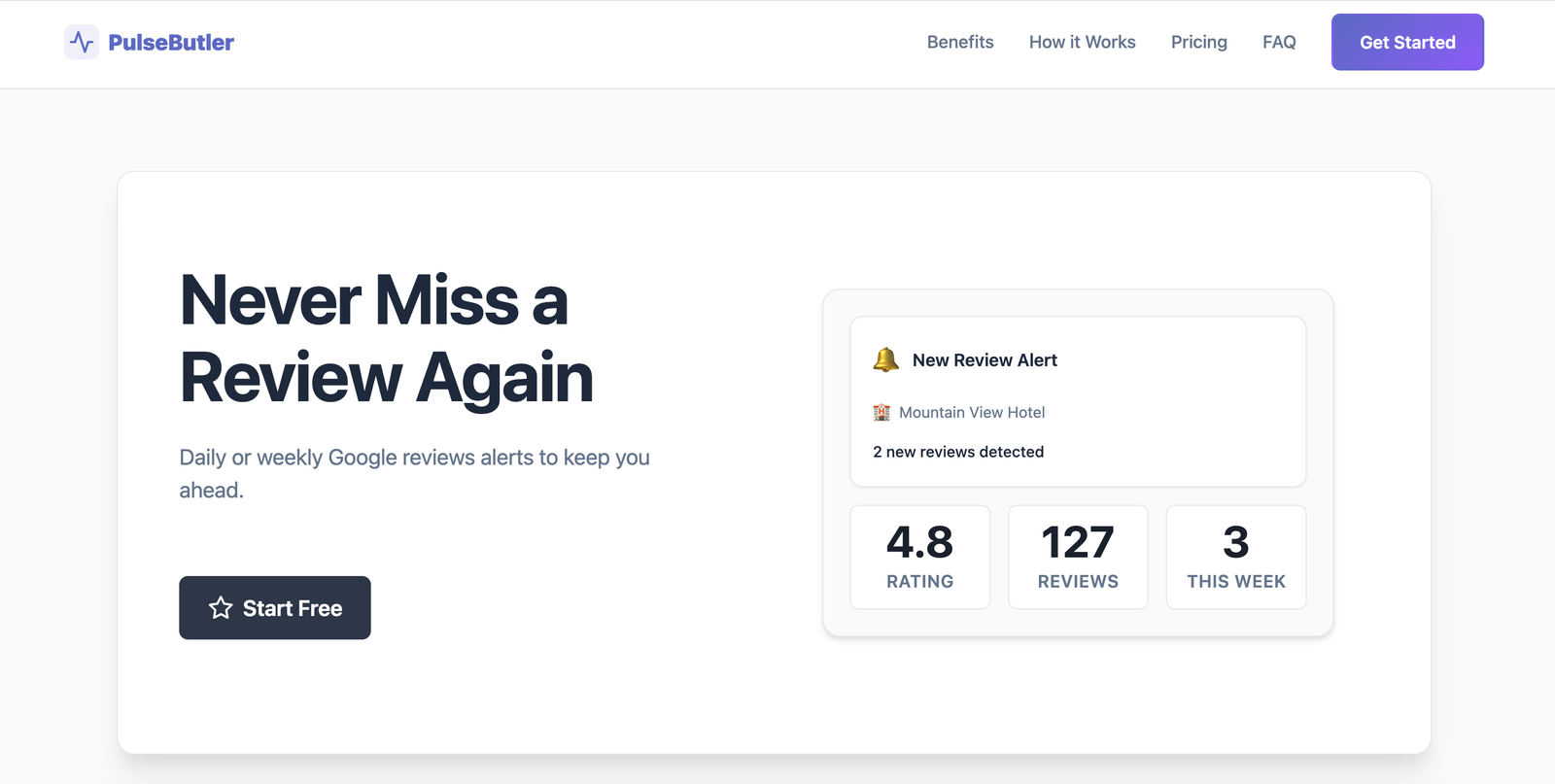 How I vibe-coded my AI Google reviews monitor "Pulse Butler"